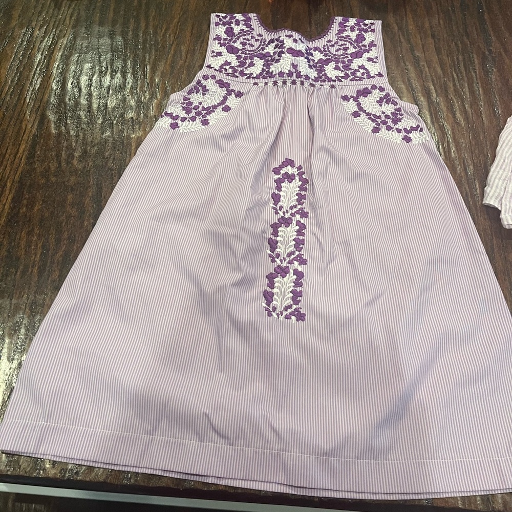 Six Honeybees Purple Dress